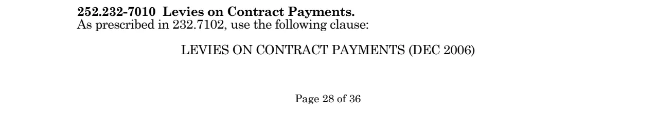 Source page for 252.232-7010