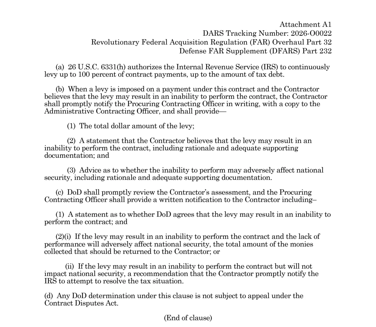 Source page for 252.232-7010