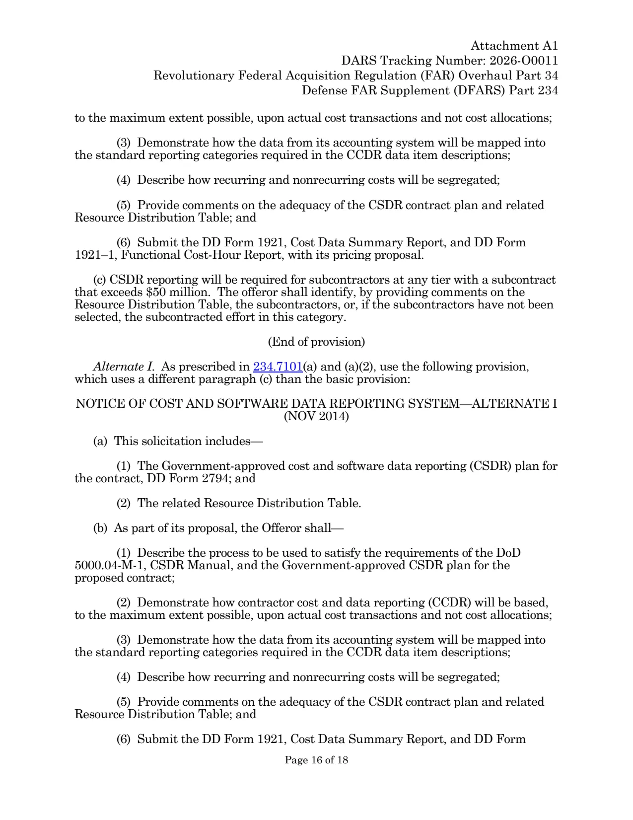 Source page for 252.234-7003