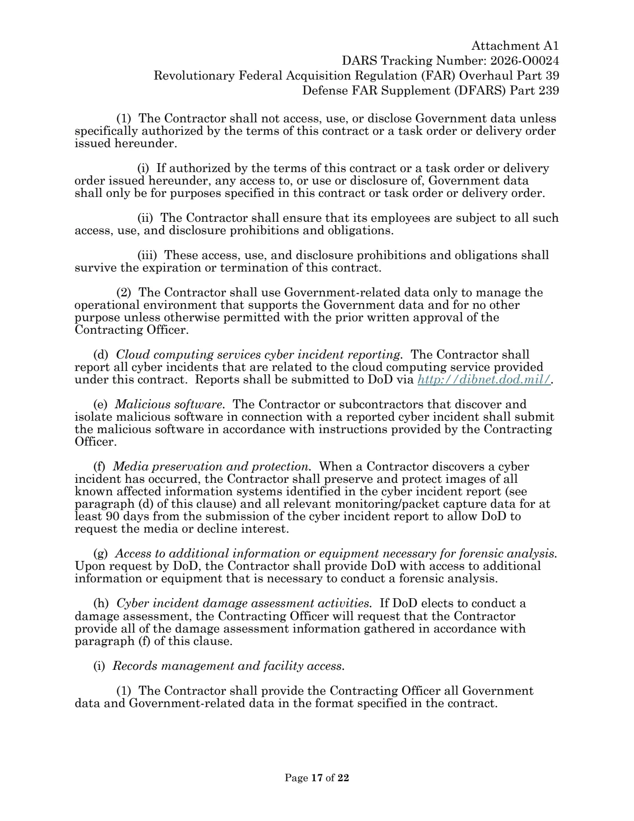 Source page for 252.239-7010
