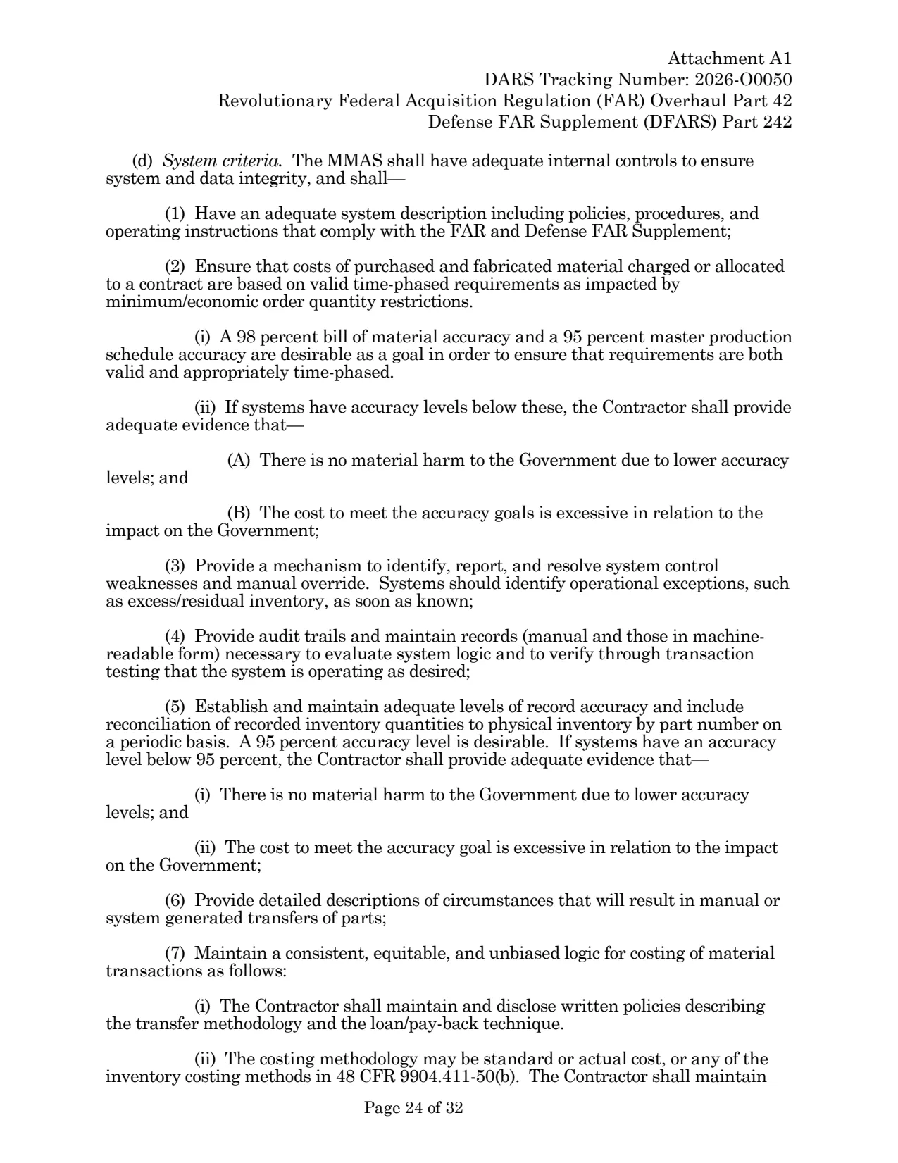 Source page for 252.242-7997