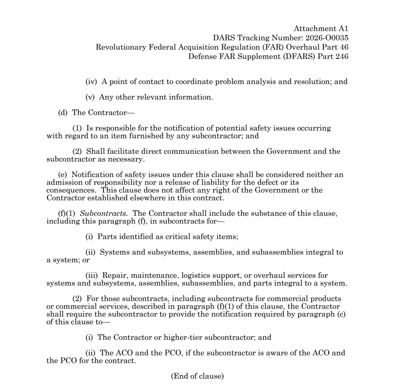 Source page for 252.246-7003
