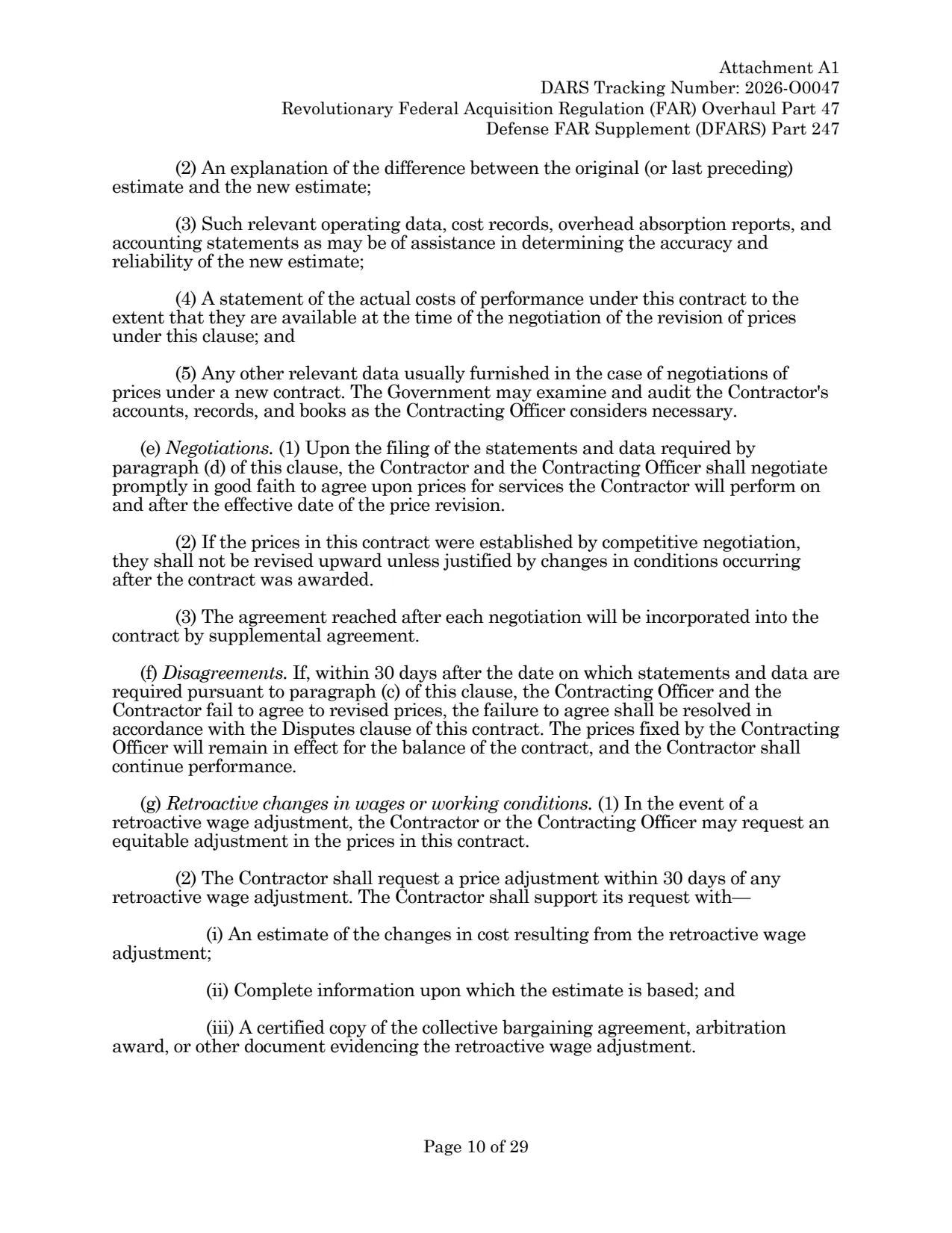 Source page for 252.247-7002