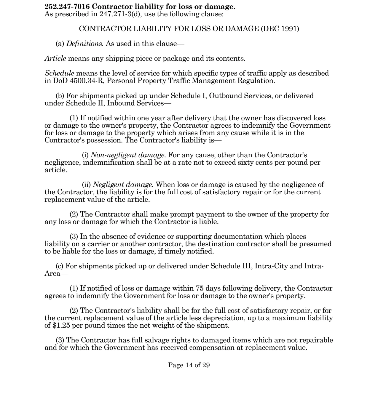 Source page for 252.247-7016