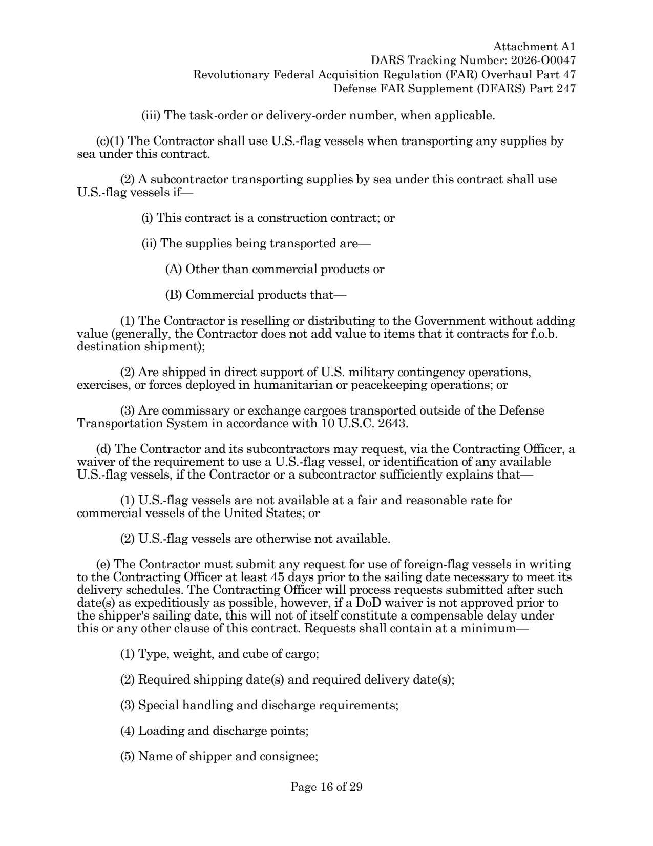 Source page for 252.247-7023