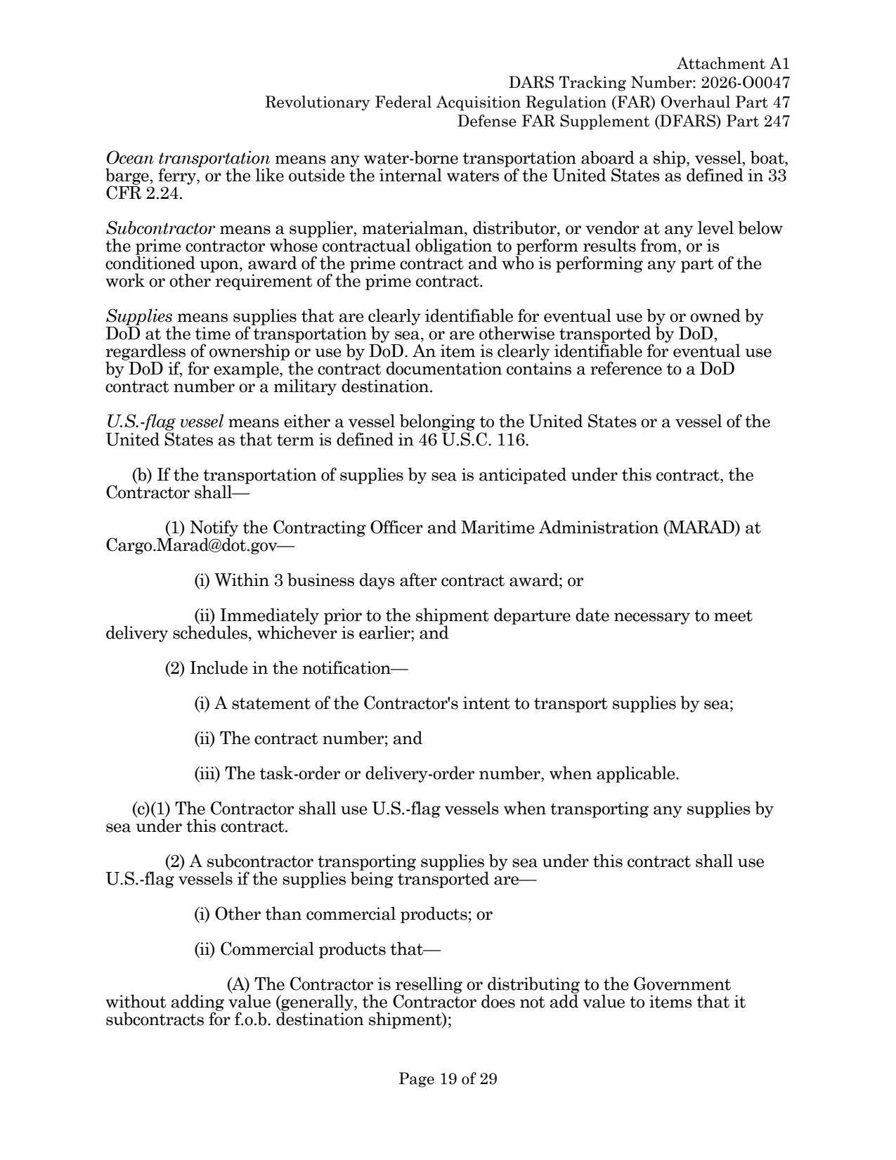 Source page for 252.247-7023