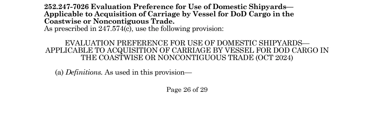 Source page for 252.247-7026