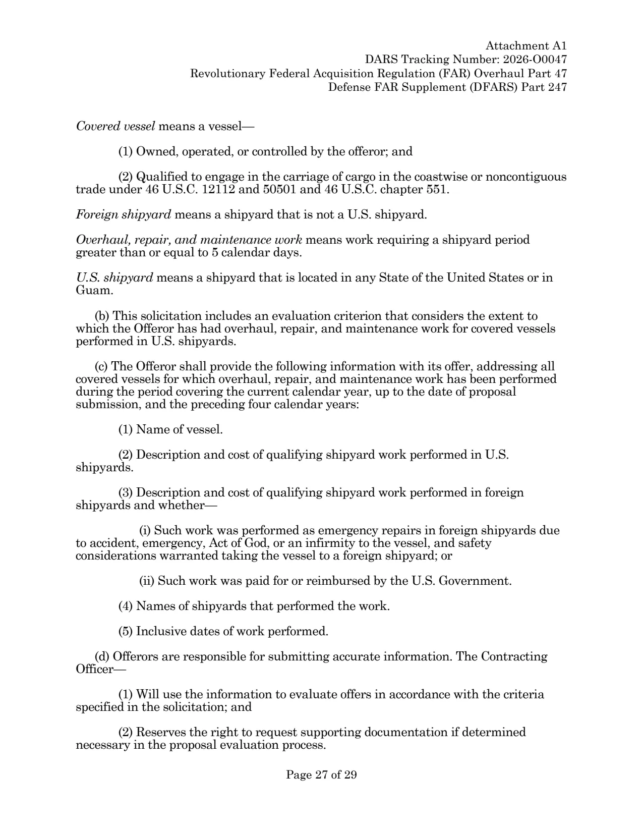 Source page for 252.247-7026