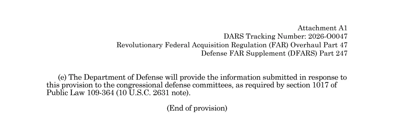 Source page for 252.247-7026